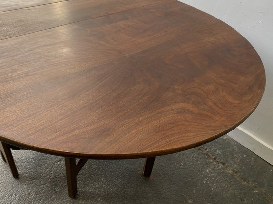 Image 1 of Large 1960S Mid-Century Drop Leaf Table By G Plan