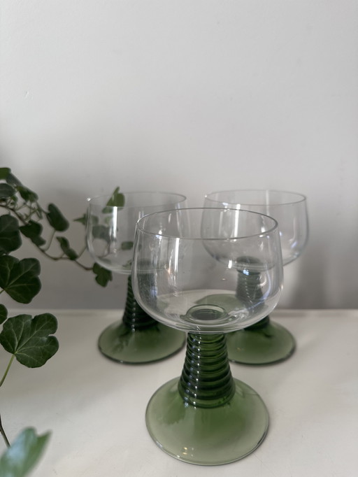 3 Roemer Moselle Glasses 0.2 Ltr