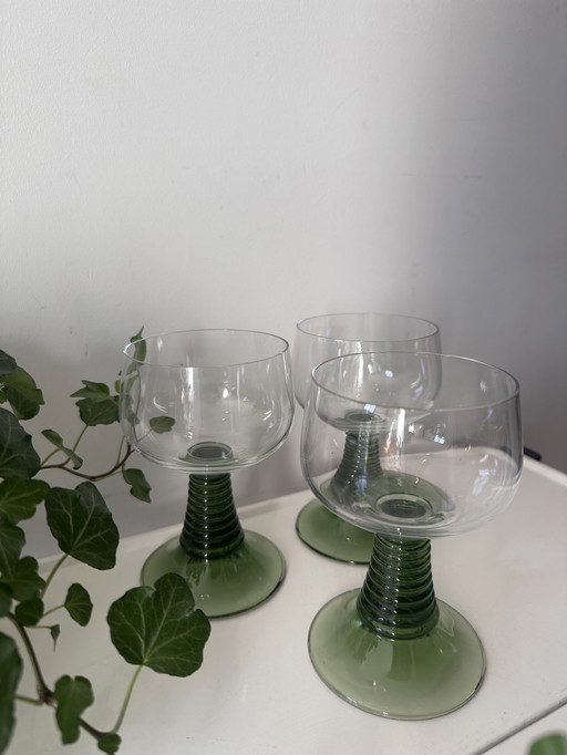 3 Roemer Moselle Glasses 0.2 Ltr