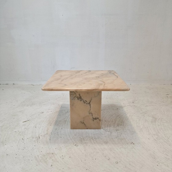 Image 1 of Vintage marble coffee table, Italy 1980