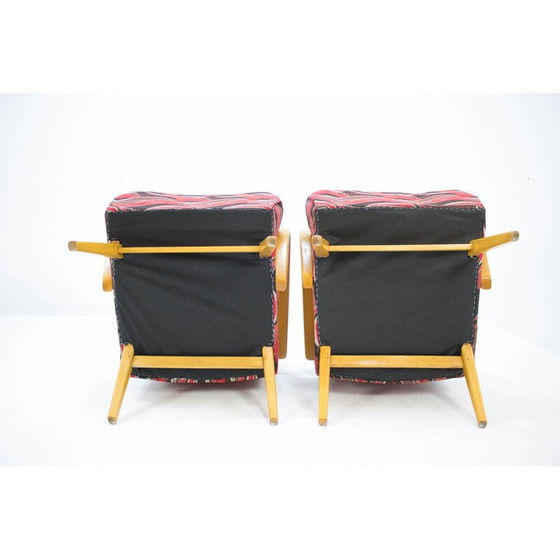 Image 1 of Pair of vintage armchairs by Jaroslav Smidek for Ton, Czechoslovakia 1958