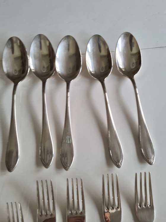 Image 1 of Christofle Versailles Silver-plated Cutlery 24 Parts