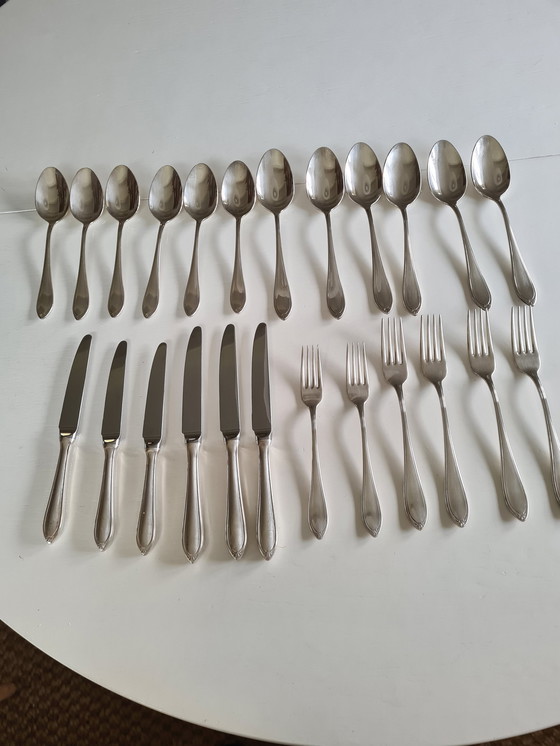 Image 1 of Christofle Versailles Silver-plated Cutlery 24 Parts