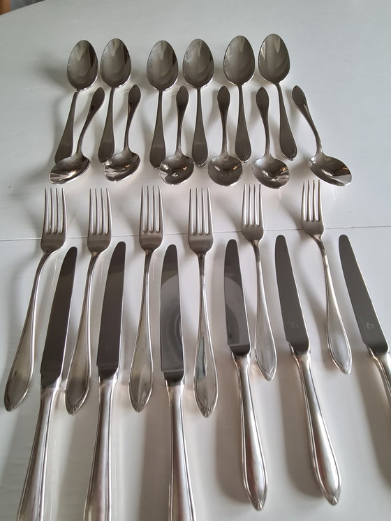 Image 1 of Christofle Versailles Silver-plated Cutlery 24 Parts