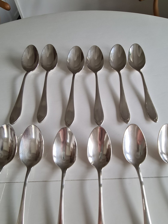 Image 1 of Christofle Versailles Silver-plated Cutlery 24 Parts