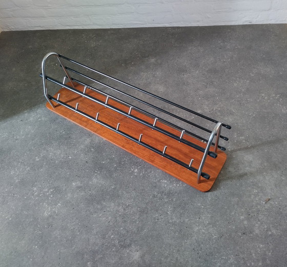Image 1 of Coat rack - Teak / Chrome - Vintage