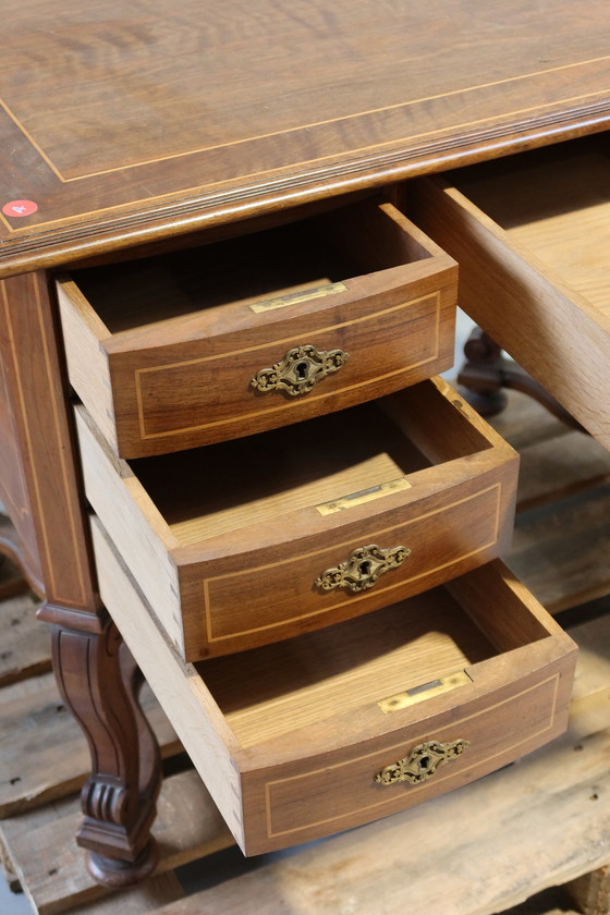 Image 1 of Antique Mazarin wooden desk