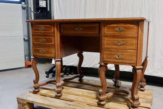 Image 1 of Antique Mazarin wooden desk