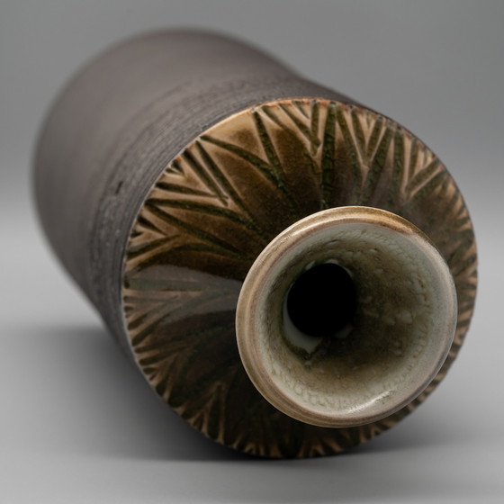 Image 1 of Vaso Shigaraki bottiglia giapponese Atsushi Yuba