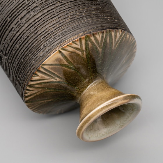 Image 1 of Vaso Shigaraki bottiglia giapponese Atsushi Yuba