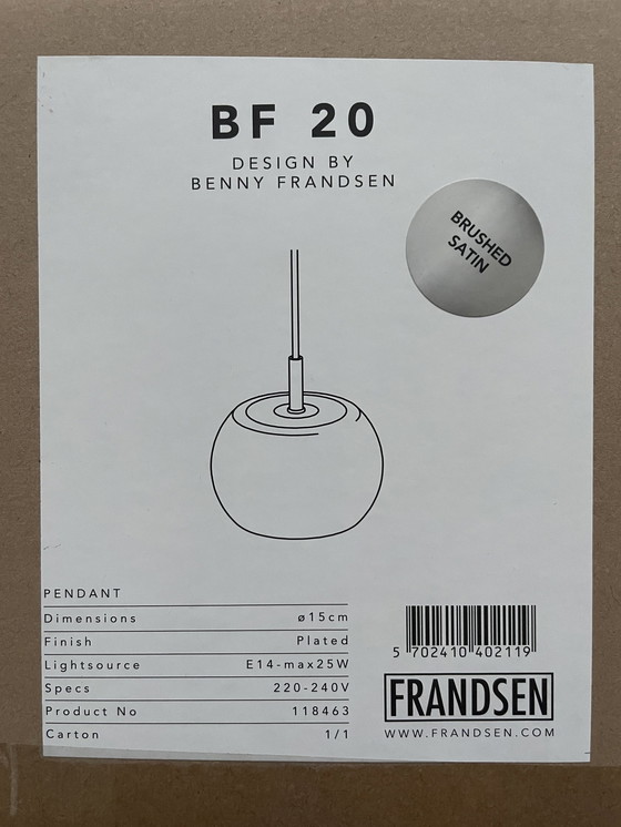 Image 1 of Frandsen hanglamp - Bf20