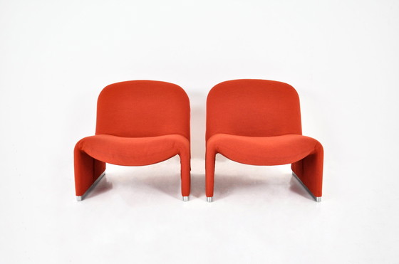 Image 1 of Alky Chairs by Giancarlo Piretti for Anonima Castelli, 1970s, Set of 2