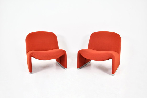 Image 1 of Alky Chairs by Giancarlo Piretti for Anonima Castelli, 1970s, Set of 2