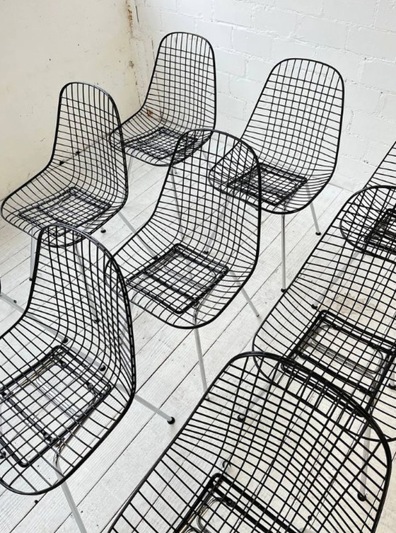 Image 1 of Herman Miller Eames Wire Chair DKR-2 (4 available)