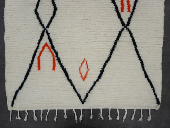 Image 1 of Berber rug - 245 cm x 161 cm - colored wool