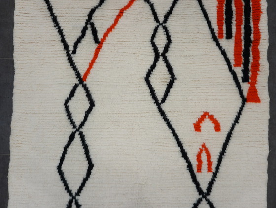 Image 1 of Berber rug - 245 cm x 161 cm - colored wool