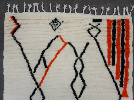 Image 1 of Berber rug - 245 cm x 161 cm - colored wool