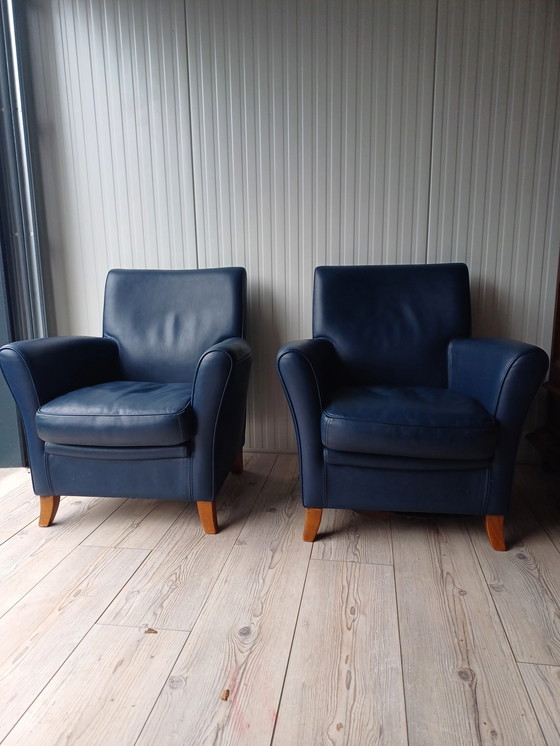 Image 1 of 2x Baxter armchairs