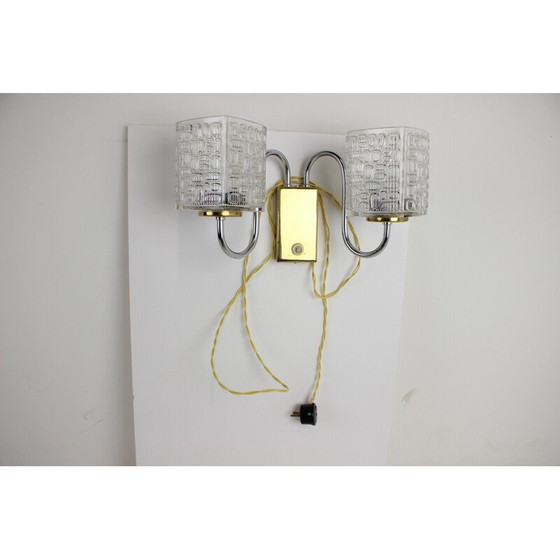 Image 1 of Lampada da parete di metà secolo di Lidokov, Cecoslovacchia, anni '70