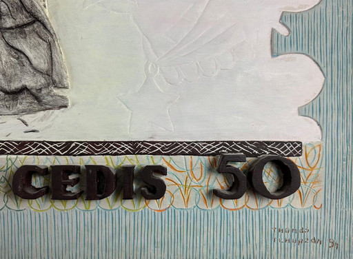 Thomas Tchopzan 'Bank Of Ghana, Fifty Cedi'