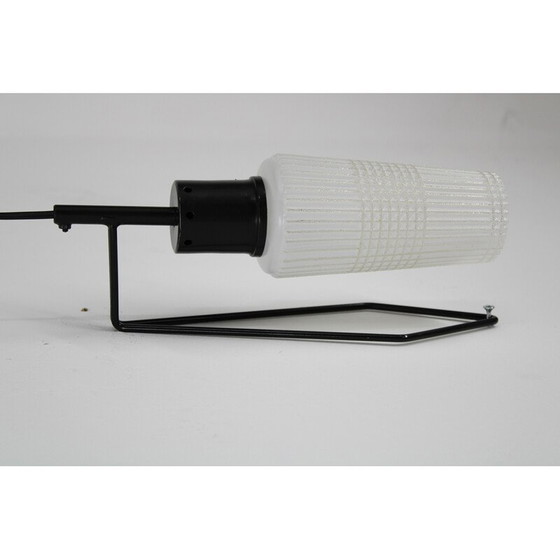 Image 1 of Vintage glass wall lamp, Czechoslovakia 1970s