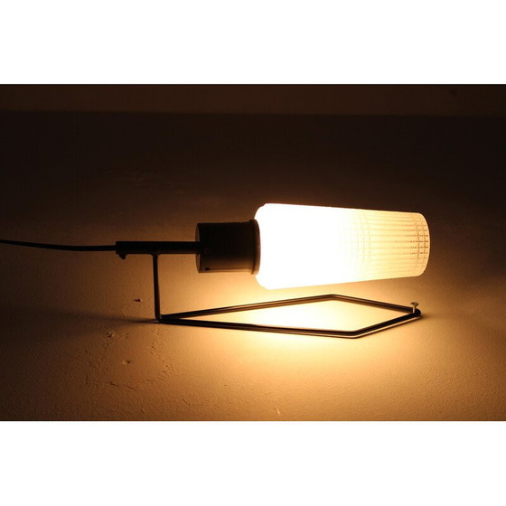 Image 1 of Vintage glass wall lamp, Czechoslovakia 1970s