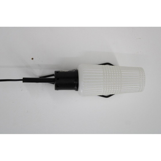 Image 1 of Vintage glass wall lamp, Czechoslovakia 1970s