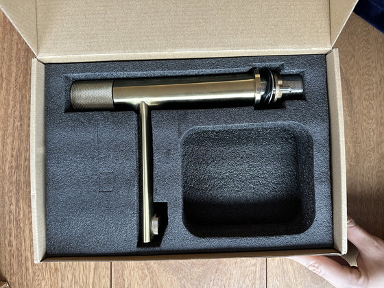 Image 1 of Komvos Knurled Mixer Tap