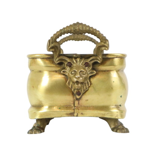 Antique Brass Flower Box