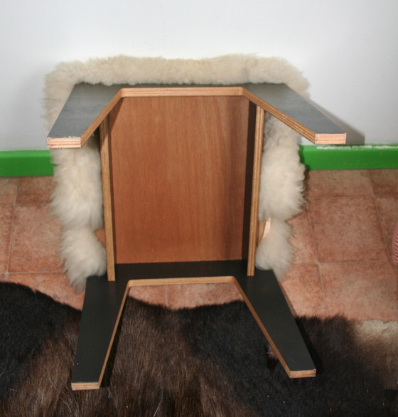 Image 1 of Sleek Woolly bench/side table