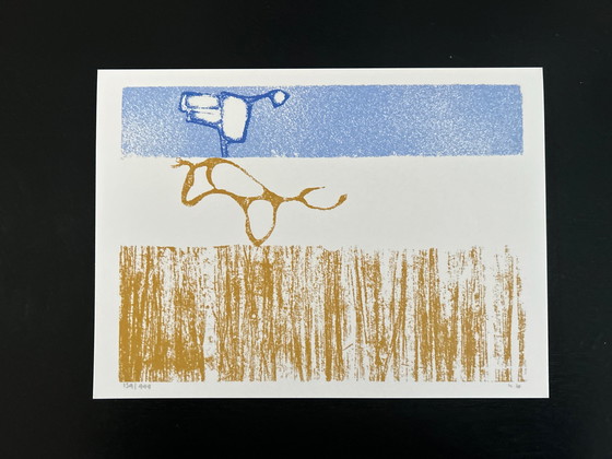 Image 1 of Screen print Hans Buining