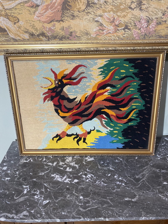 Image 1 of Tapiz decorativo "El pájaro de fuego"