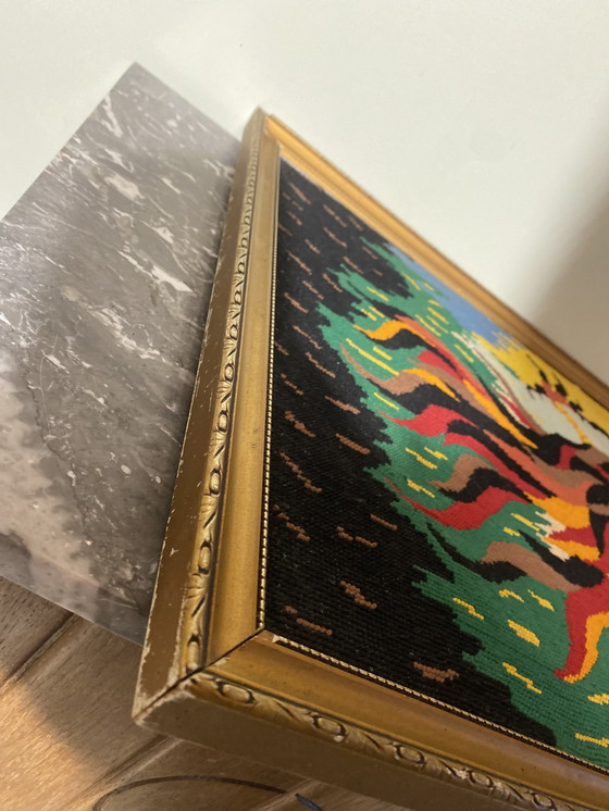 Image 1 of Tapiz decorativo "El pájaro de fuego"