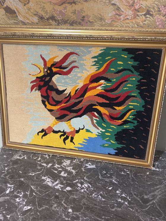 Image 1 of Tapiz decorativo "El pájaro de fuego"