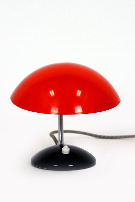 Image 1 of Art Deco Bauhaus Style Table Lamp, 1940S