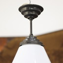 Art Deco Opaline Pendant Lamp