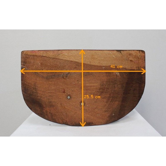 Image 1 of Vintage mask in ebony and wood, Central African Republic