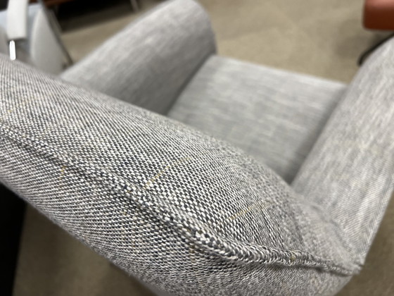 Image 1 of Leolux Mayuro armchair Grey fabric