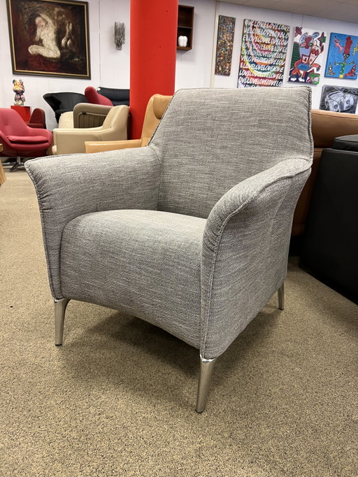 Leolux Mayuro armchair Grey fabric