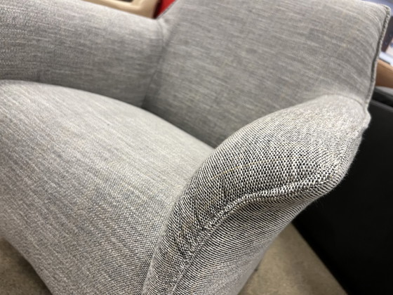 Image 1 of Fauteuil Leolux Mayuro Tissu gris