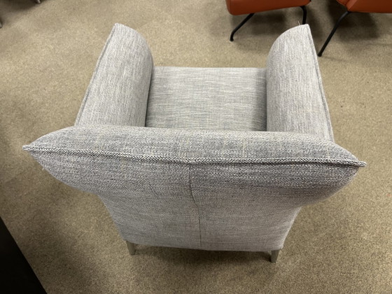 Image 1 of Leolux Mayuro armchair Grey fabric