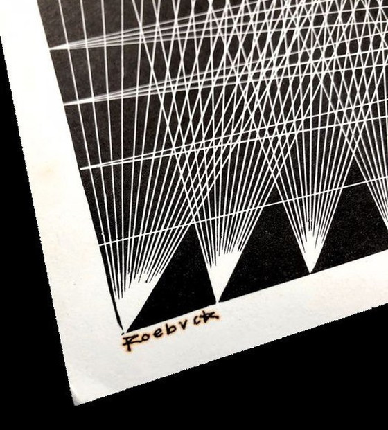 Image 1 of Arte cinético • Radio • Lucille Roebuck Keeler • Arte óptico • 1965