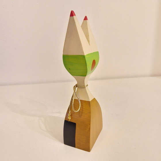 Image 1 of Vitra Wooden Doll No. 9 Alexander Girard 1963