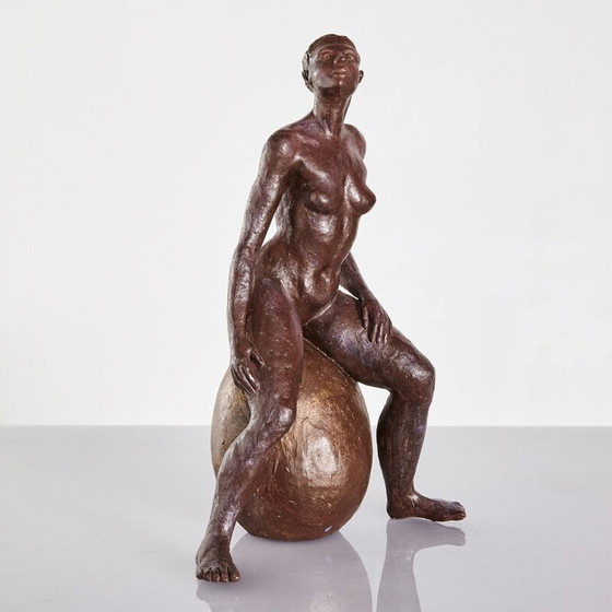 Image 1 of Donna in ceramica vintage, 1970