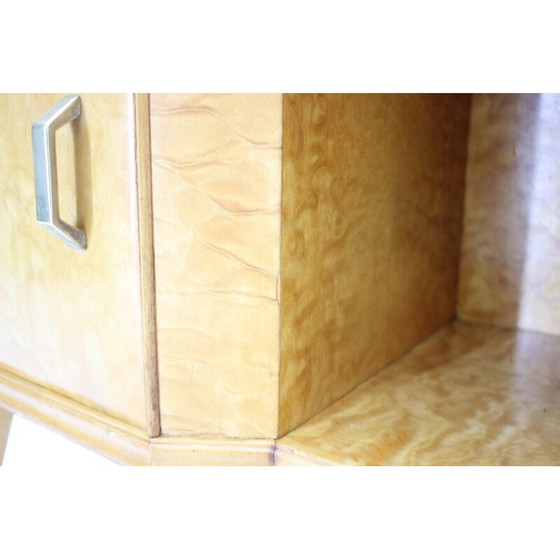 Image 1 of Coppia di comodini vintage in finitura lucida, Italia 1960