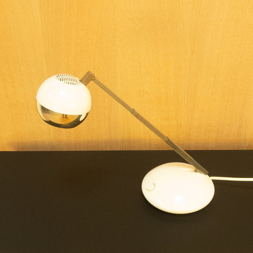 Extendable table lamp by Eichhoff, metal and plastic, 1970s