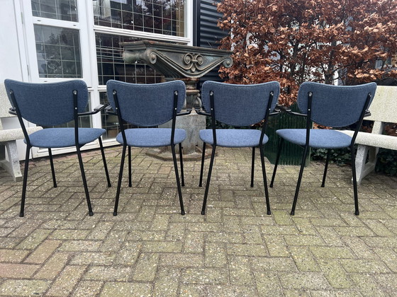 Image 1 of 4x Gebroeders de White chairs, 1970s/80s