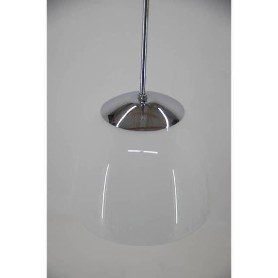 Image 1 of Vintage Bauhaus pendant lamp by Ias, Czechoslovakia 1930s