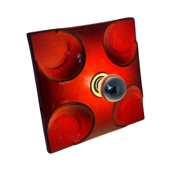 Image 1 of Pan Ceramic - Wall or ceiling mounted lamp - Fat Lava - Space Age / Pop Art Design - Germany - 1970’s