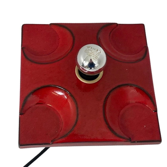 Image 1 of Pan Ceramic - Wall or ceiling mounted lamp - Fat Lava - Space Age / Pop Art Design - Germany - 1970’s